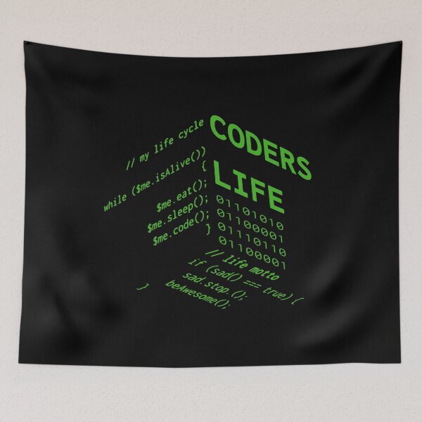 Item preview, Coders life designed and sold by designdroplet.