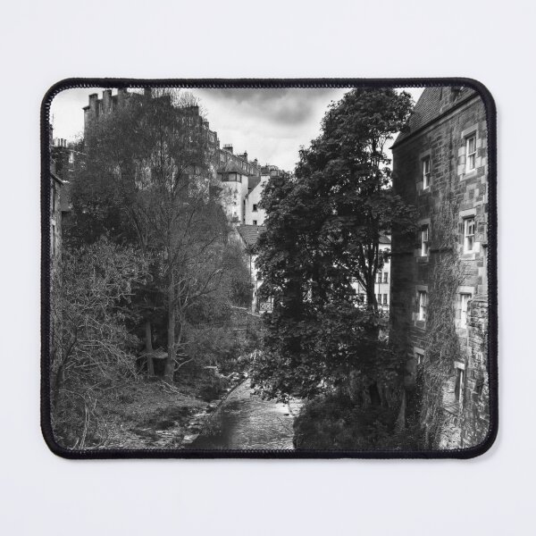 Item preview, The Water of Leith at Dean Village B&W designed and sold by tomg.
