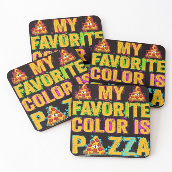 Item preview, My Favorite Color Is Pizza designed and sold by Viktor Kabbach.