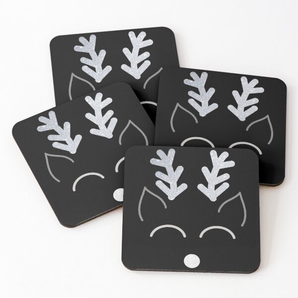 Item preview, Dark glitzy Ryan the reindeer  designed and sold by KRJ Design.
