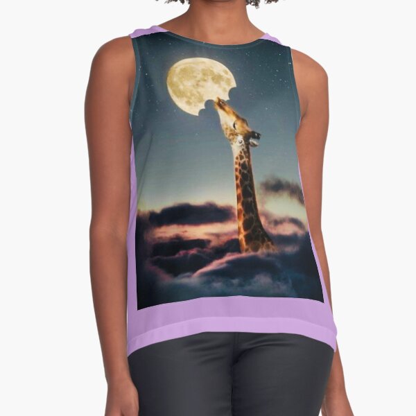 Rainbow Giraffe Women's Tank