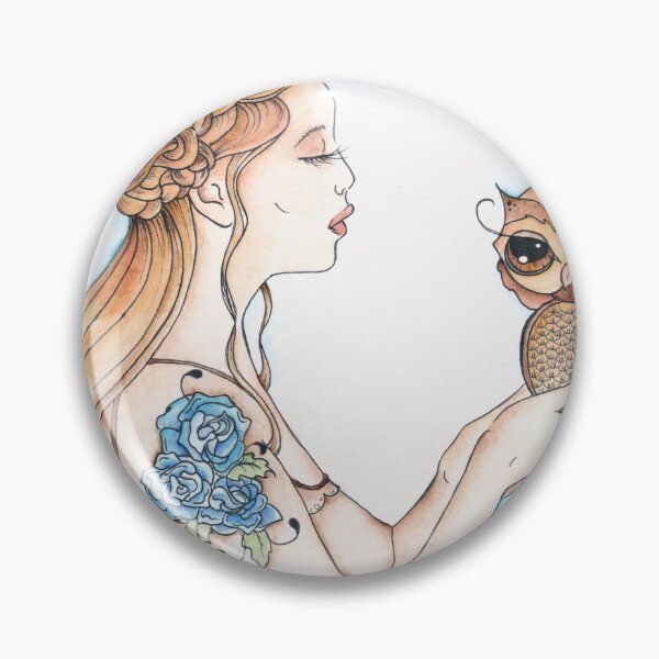Item preview, A Word to the Wise - Owl Watercolor Painting designed and sold by Concetta Kilmer.