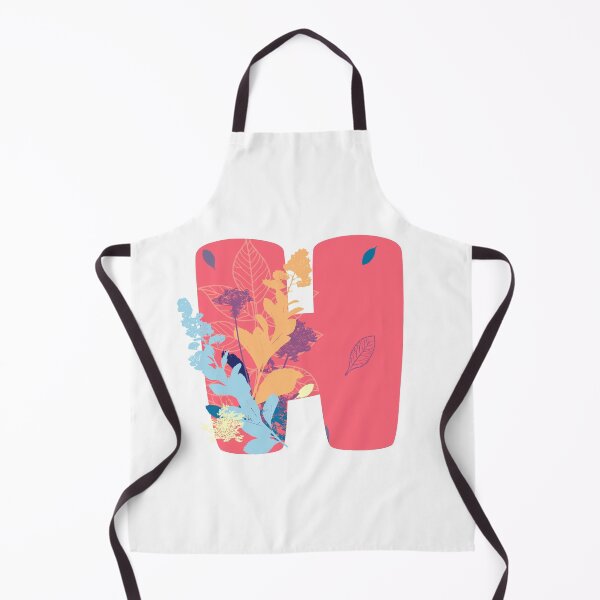 Item preview, Floral Monogram | Pink H designed and sold by MillwoodEngrave.