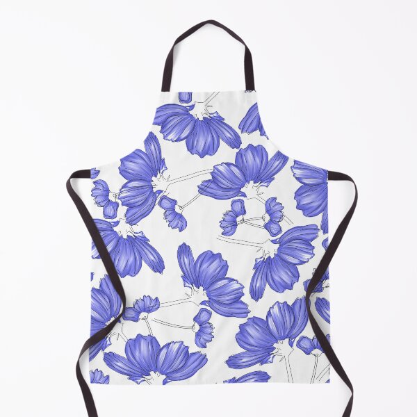 Item preview, Cosmo Fields in Blue designed and sold by lezell.