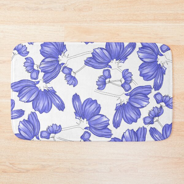 Item preview, Cosmo Fields in Blue designed and sold by lezell.