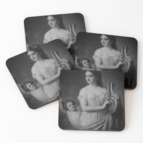 Item preview, Joseph Fagnani - Erato Goddess Muse of Love Poetry designed and sold by ArtCurators.