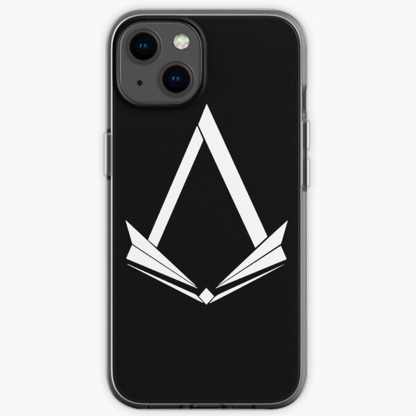 Coole Assassins Creed Minimalistische Gaming-Logo-Kunst iPhone Flexible Hülle