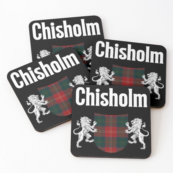 Item preview, Chisholm Clan Scottish Name Coat Of Arms Tartan designed and sold by RosiesSticks.