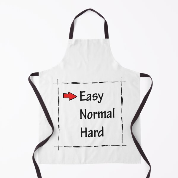 Item preview, Funny Quote - Easy Normal Hard Funny quotes designed and sold by stella-shop.