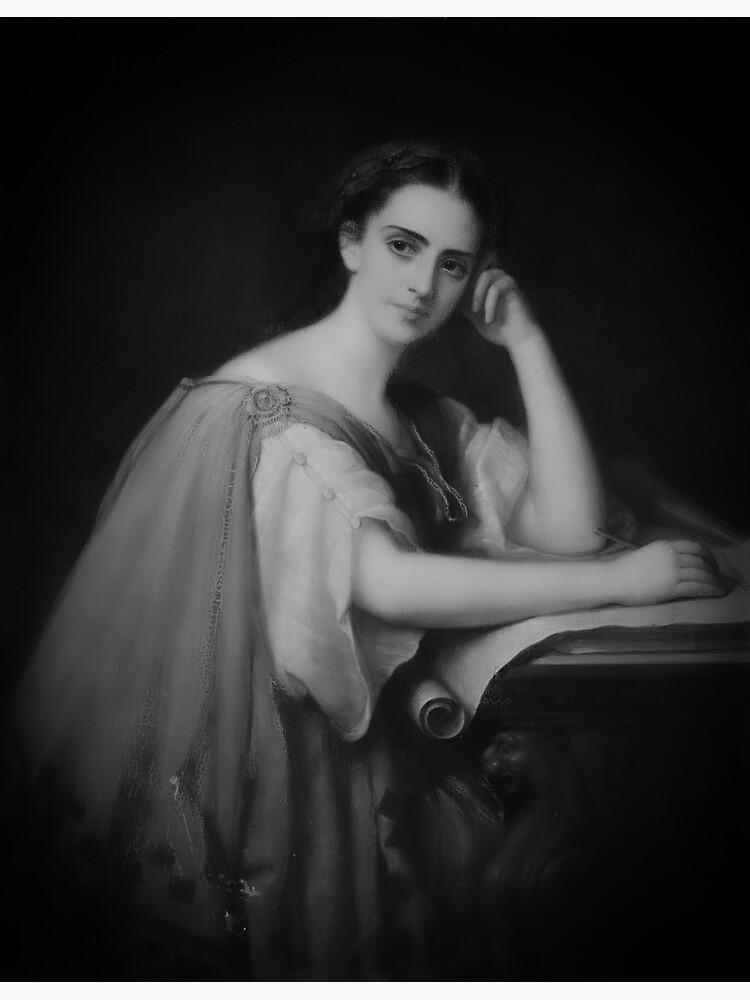 Pegatina «Joseph Fagnani Diosa Clio, musa de la historia» de