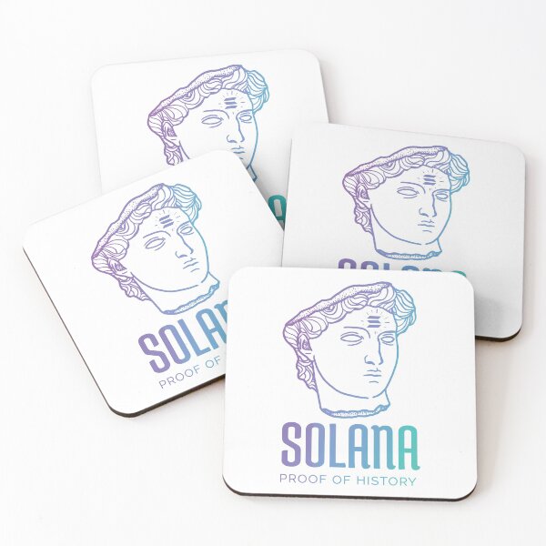 Item preview, Solana SOL Proof of History Design Crypto Stocks Investor designed and sold by Aetha.