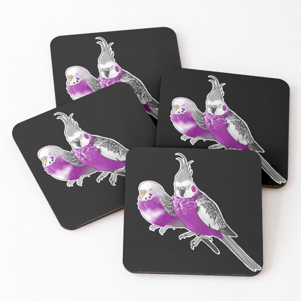 Item preview, Ace Pride Birds designed and sold by AdoraBirdArt.