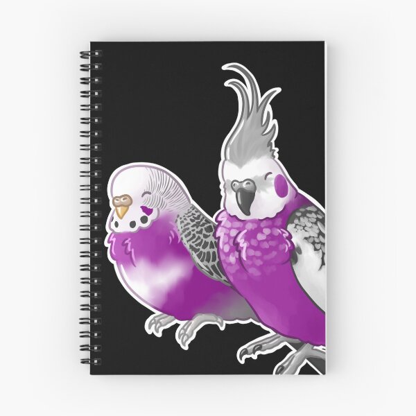 Item preview, Ace Pride Birds designed and sold by AdoraBirdArt.