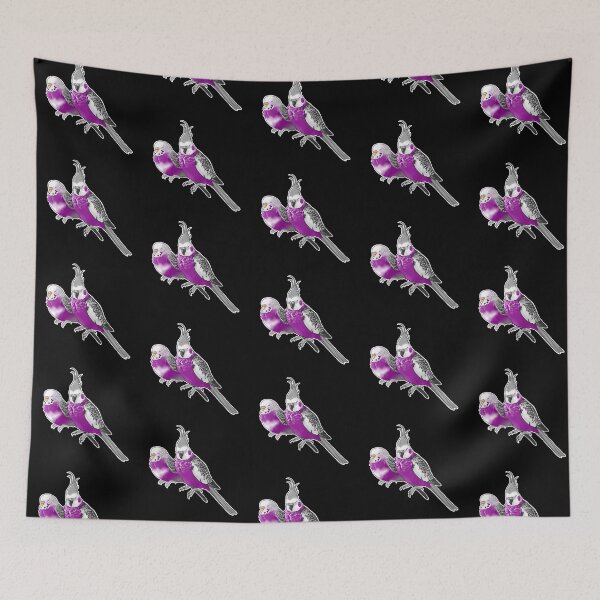 Item preview, Ace Pride Birds designed and sold by AdoraBirdArt.