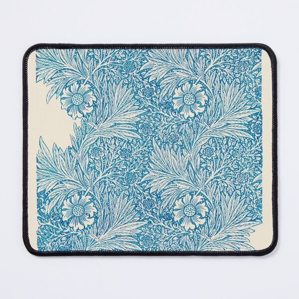Item preview, William Morris Blue Marigold Pattern designed and sold by redoARTstore.