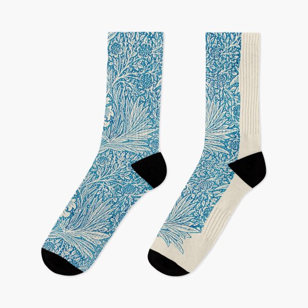 Item preview, William Morris Blue Marigold Pattern  designed and sold by redoARTstore.