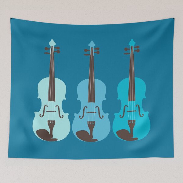 Item preview, A Serenade of Strings in Blue designed and sold by NattyDesigns.