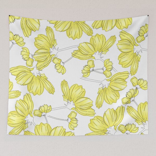 Item preview, Cosmo Fields in Yellow designed and sold by lezell.