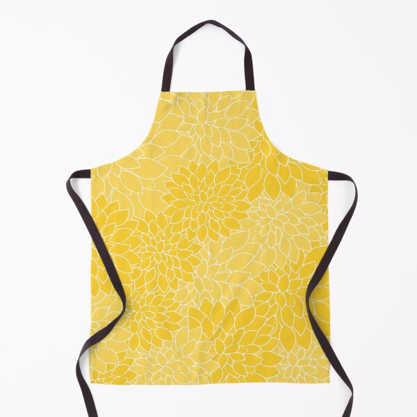 Item preview, Mustard Yellow Large Dahlia Flower Petals designed and sold by rewstudio.