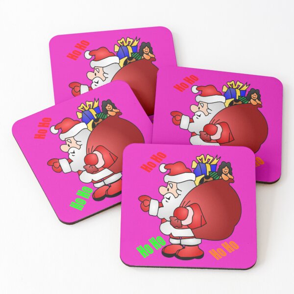 Item preview, Ho Ho Santa Claus With Bag Full Of Gifts designed and sold by CheeryDK.
