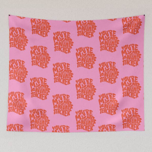 Item preview, You’re my favourite teacher designed and sold by PeachCatDesigns.