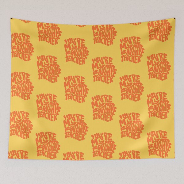 Item preview, You’re my favourite teacher designed and sold by PeachCatDesigns.
