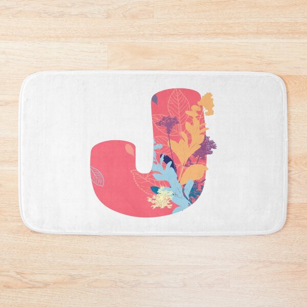 Item preview, Floral Monogram | Pink j designed and sold by MillwoodEngrave.
