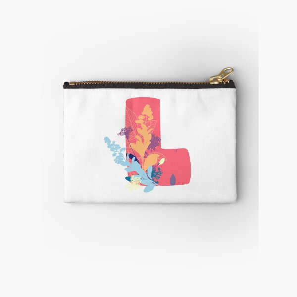 Item preview, Floral Monogram | Pink L designed and sold by MillwoodEngrave.