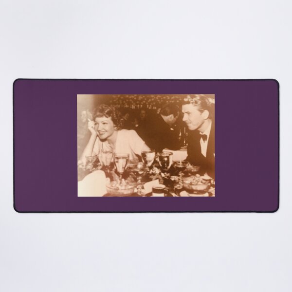 Item preview, Claudette Colbert and Ronald Reagan having drinks designed and sold by Jenniferkate72.