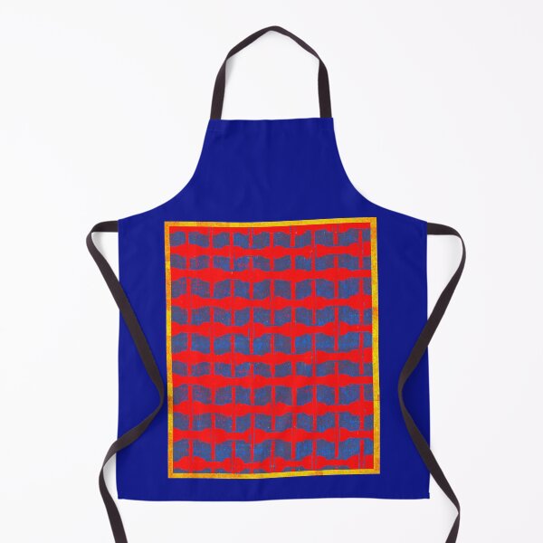 Item preview, Red Blue Grid Pattern designed and sold by artistoutfitter.