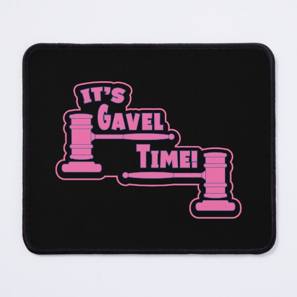 Item preview, It's Gavel Time - Funny auctioneer or judge slogan gift designed and sold by Harlake.