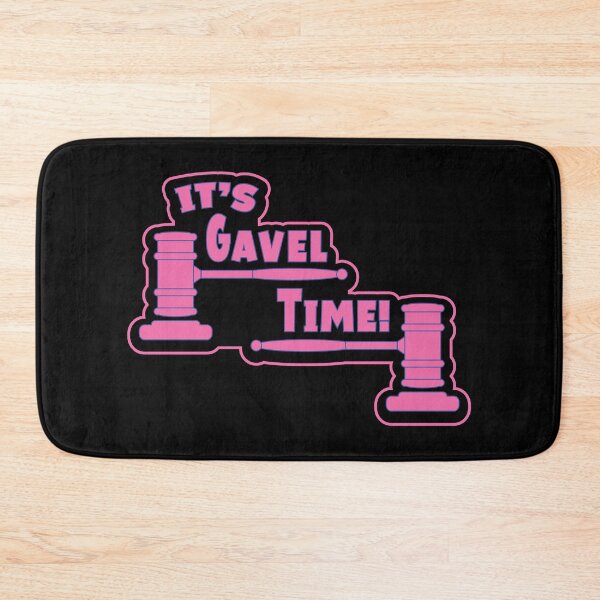 Item preview, It's Gavel Time - Funny auctioneer or judge slogan gift designed and sold by Harlake.
