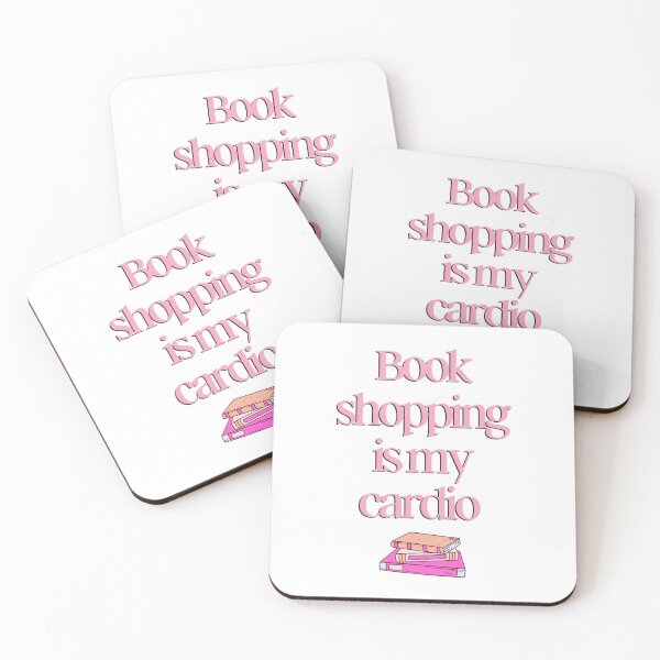Item preview, Book shopping is my cardio  designed and sold by Allthingssweet.