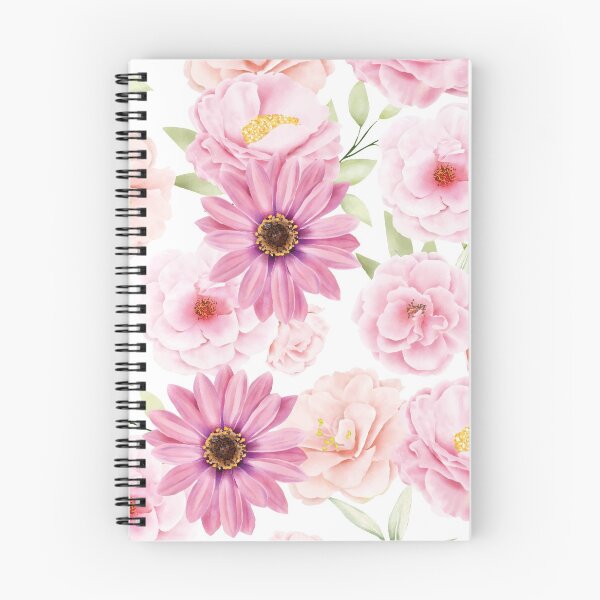 Item preview, Beautiful Floral Pattern - Bright Floral Print - Hand Paint Charming Flowers designed and sold by Marie Young.