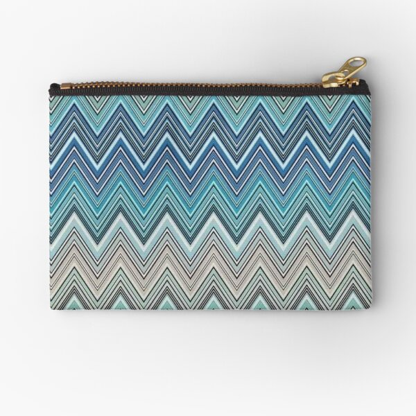 zig zag chevron home decor Zipper Pouch