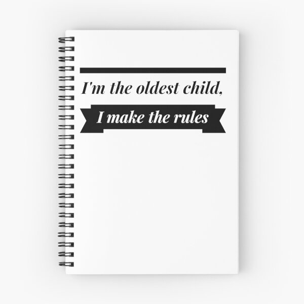 Item preview, I'm The Oldest Child I Make The Rules T shirt designed and sold by marinn.
