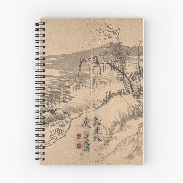 Item preview, Wang Shishen - Landscapes and Flowers 6 - Chinese Ink Painting designed and sold by ArtCurators.