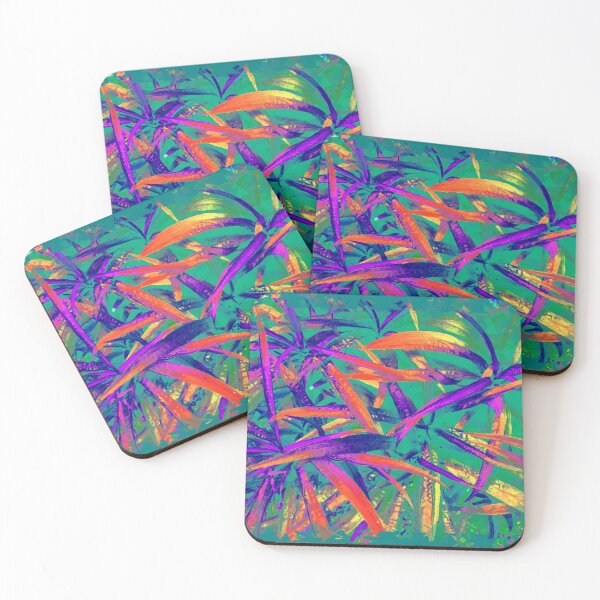 Item preview, Teal Green Orange Purple mix by Iritof designed and sold by iritof.