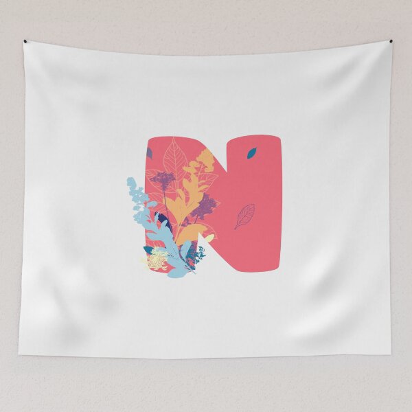Item preview, Floral Monogram | Pink N designed and sold by MillwoodEngrave.