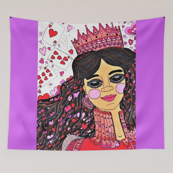 Item preview, Queen of Hearts Close-Up designed and sold by Michelle Mead.