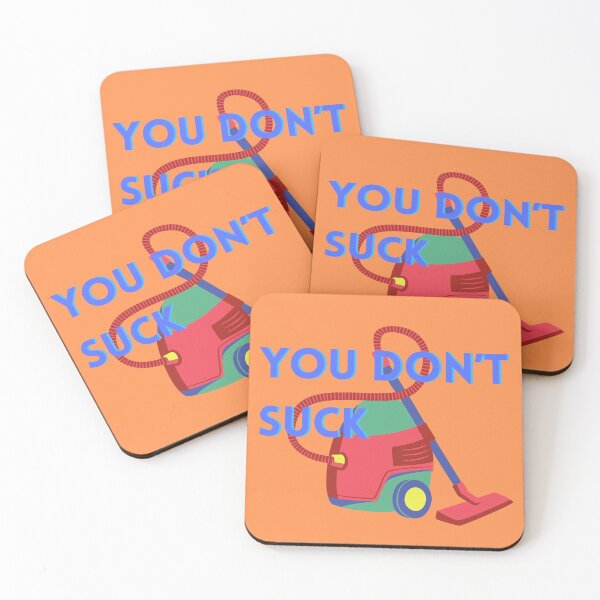 Item preview, You Don't Suck (Orange Vacuum) designed and sold by baldbird.