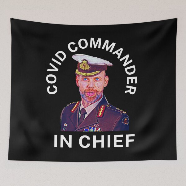 Item preview, Jeroen Weimar | Covid Commander in Chief  designed and sold by Aussies-R-Us.