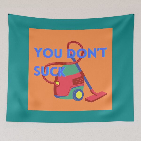 Item preview, You Don't Suck (Orange Vacuum) designed and sold by baldbird.