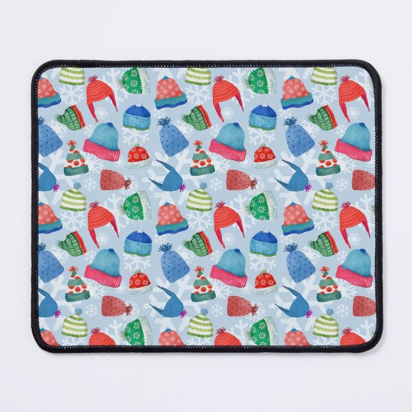 Item preview, Winter Caps Toss Print designed and sold by FionaStokes.