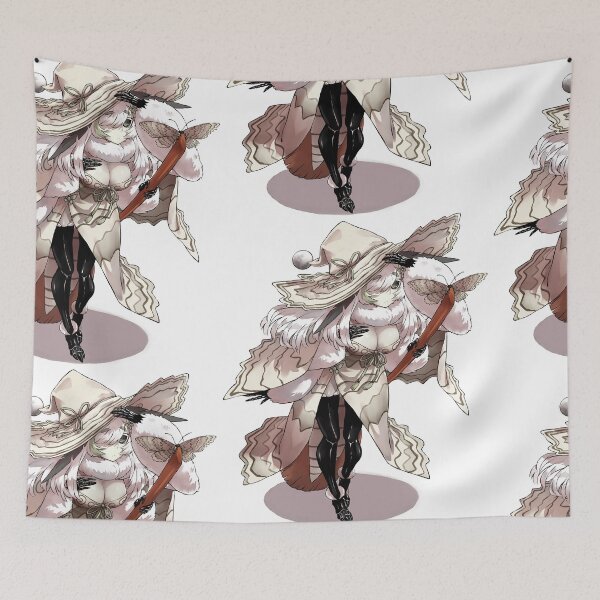 Item preview, white witch moth designed and sold by harayamanawari.