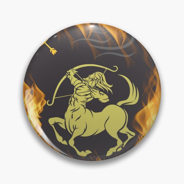 Item preview, Sagittarius - Racing through fire designed and sold by ChargedUpArt.