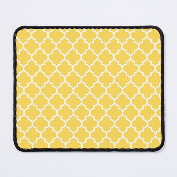 Item preview, Quatrefoil Mustard Yellow designed and sold by rewstudio.