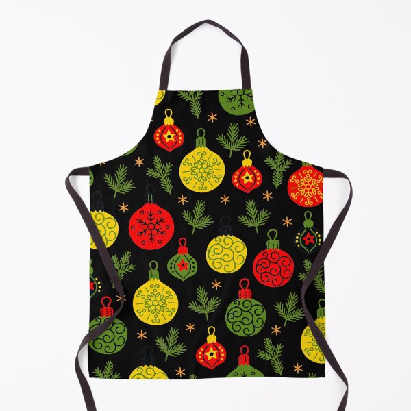 Item preview, Christmas Red, Green, And Yellow Ornaments Pattern designed and sold by DEC02.