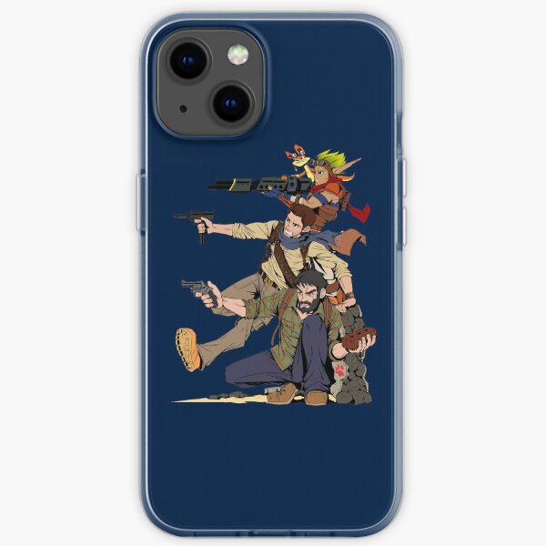 Naughty Dog - Drake, Joel, Jak iPhone Soft Case