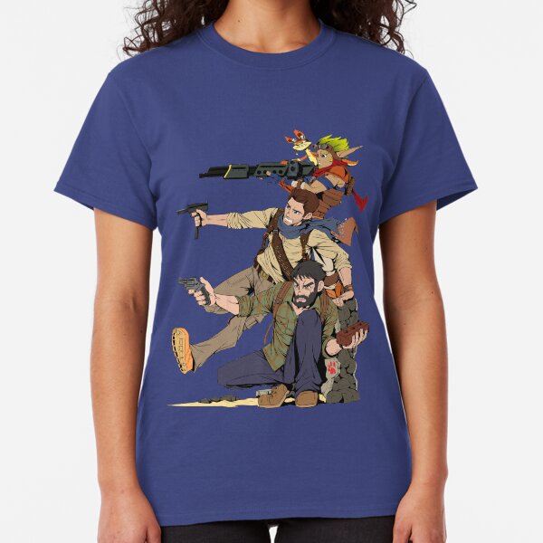 Naughty Dog - Drake, Joel, Jak Classic T-Shirt